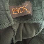 Green Velvet Midi Skirt XS High Waist Flowy A Photo 5