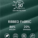 Emerald Ribbed Bikini Set Green Size M Photo 4