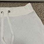 Eileen Fisher White Knit Mini Knee Length 100% Organic Linen Skirt - Size PS Photo 2