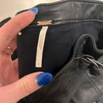 Free People Faux Black Leather Skirt Photo 2