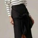 C/MEO COLLECTIVE  black funky wrap tie skirt size medium Photo 0