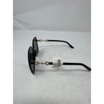 Gucci GG 0890S 001 Black Gold Horsebit Oversized Sunglasses New Italy Photo 5