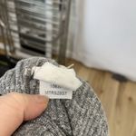 Enza Costa Ribbed Sheath Tank Bodycon Stretch Baseball Dress Gray size Small Photo 8