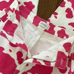 Shekou Pink Cow Print Jeans Photo 2