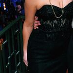 Gb Black Corset Dress Size 8 Photo 0