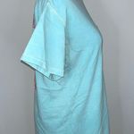 Comfort Colors CAVENDERS //  Mint Blue Green Graphic Tee T-Shirt Small Cancer Photo 6