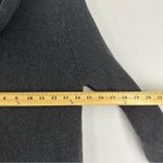 Vince  Half Sleeve Cowl Neck Wool Sweater Dress Small Gray Photo 3