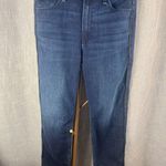 Rag and Bone  Hattie Midrise dark wash size 26 black stripe sides NWT partial tag Photo 3