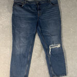Abercrombie & Fitch abercrombie the skinny high rise distressed 35/20s Photo 0