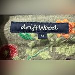 Driftwood  Sundance Denim Trucker Jacket Floral Embroidered Western Boho Medium Photo 4