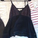 Island Gypsy Black Lace Babydoll Top Photo 0