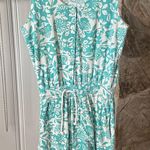 Vintage 80s / 90s Floral Romper White Size M Photo 0