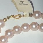 Vintage Elegant Pink Faux Pearl Classic Boho Necklace Photo 5