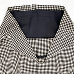 Ralph Lauren Vintage Lauren  Wool Houndstooth Pencil Skirt Size 6 Black White Y2K Photo 3