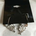 MERMAIDMERCHANT BOUTIQUE Jellyfish Silver & Mother of Pearl Dangle Earring Set Photo 2