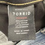 Torrid  Premium Bombshell Skinny jeans size 24 regular Photo 6