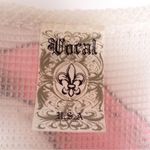 Vocal  Women's Floral with Crystal Embellishments Sheer Tank size M Photo 7