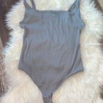 SKIMS  Cotton Rib Thong Bodysuit in Pacific, NWT Photo 0