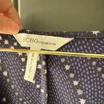 BCBGeneration twilight blue Women's Navy Patterned Top Photo 1