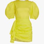 Strut & Bolt Yellow Ruched Dress By  Photo 1