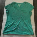 Aeropostale Spell Out Green Logo V-Neck Tee XL Short Sleeve Casual Comfy Preppy Photo 5