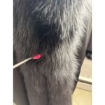 Marvin Richards Vtg Reversible Long Faux Fur Coat Sz 1X Black Photo 14