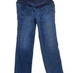 Madewell Jeans Women 32 Maternity Blue Skinny Denim Stretch Danny Over the Belly Photo 1
