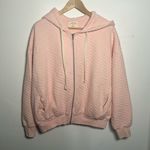 Electric & Rose Granada Quilted Bomber Jacket Blush Small NWT Pink Photo 3