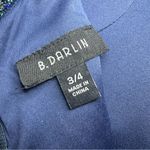 B Darlin B. Darlin Navy Sequin Sweatheart Homecoming Mini Dress. Size: 3/4. Photo 7