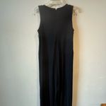 Eileen Fisher  Black V-neck Viscose Sleeveless Jumpsuit size XS Photo 6