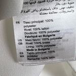 Sandro Paris Ecru Zoelle Asymmetric Button A-Line Mini Skirt S Photo 8