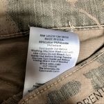 Current/Elliott Silverlake Camo Denim Jeans Zippered Hem Moto Olive Green Tan 29 Photo 10