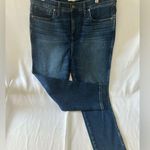 Madewell  stove pipe size 32P women’s denim jeans Photo 0