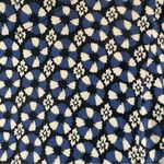 H&M  blue black and white all over print shift dress size 4 Photo 2