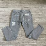 Free People  Striped Distressed Skinny Jeans Photo 2