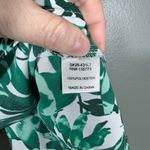 Olivaceous  Women's Green Tropical Vacation Halter Top - Size Small - Resort Wear Photo 5