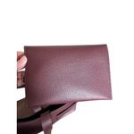 Alexander McQueen  NWT T-Bar Sling Leather Tote in Cranberry Photo 14