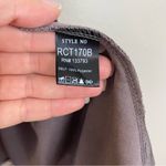 POL  Brown‎ Mocha Crushed Velvet V Neck Lace Trim Flowy Tank Size Small Photo 4