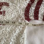 ZARA  “Vibe” white lace crop Top M Photo 4