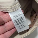 Bailey44 Anthropologie Bailey 44 Vegan Leather Cargo Pants Baggy Cuffed Ankle Cream Tan Photo 3