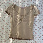 Crave fame  ribbed baby tee Photo 0