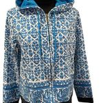 Charter Club Chart Club women’s printed hoodie sweatshirt size M Photo 0