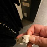 Vintage 90s black Gold embellished crushed velvet maxi dress Holiday whimsigoth Size L Photo 10