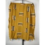 Madewell  FRINGE STRIPE JACQUARD SCARF BOHO LIGHTWEIGHT YELLOW RAINBOW WRAP SCARF Photo 5