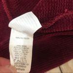 Fantastic Fawn  Boutique Vneck  Maroon Oversized sweater sz Medium Photo 97