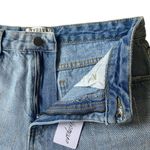 On Twelfth Twelve by women's Large emmie denim light wash frayed sequin shorts Photo 6