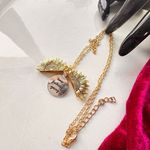 Free People New!  Lettering Necklace Photo 1