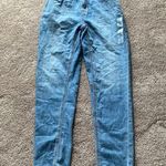 American Eagle NWT American Eagles Paperbag Waist Mom Jeans SIZE 00 - LONG Photo 0