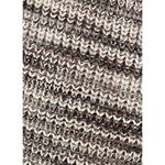 Free People Marble Ribbed Button Sweater Mercury Henley Black 0122 Photo 5