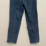PacSun  High Rise Straight Jeans Ripped Rips High Waisted Raw Hem Cropped Ankle Photo 11
